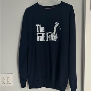 The Golf Father Black Sweater